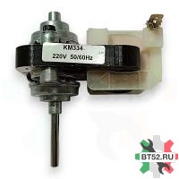 Вентилятор KM334 220V, 50/60Hz 15W (шток Ø-4,75мм, L-29мм)