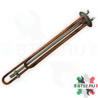 ТЭН в/н 20721 медь 2500W Ø64мм, М4, клеммы под разъем+под винт,L365мм,
