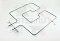 ТЭН духовки 322421 1400w 'Sahterm' (L381*366mm, фланец:151*24mm), зам,480121104179