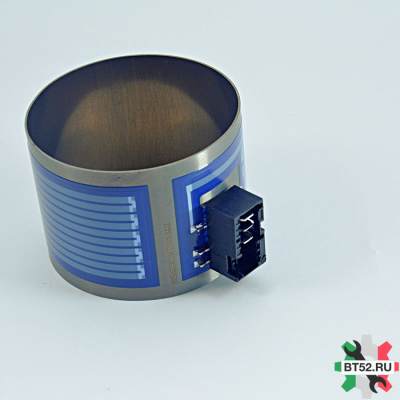 Тэн ПММ 2080W, RK024745 D75, H55mm (24,5kOm, для насоса 12019637, 12014980) с колодкой