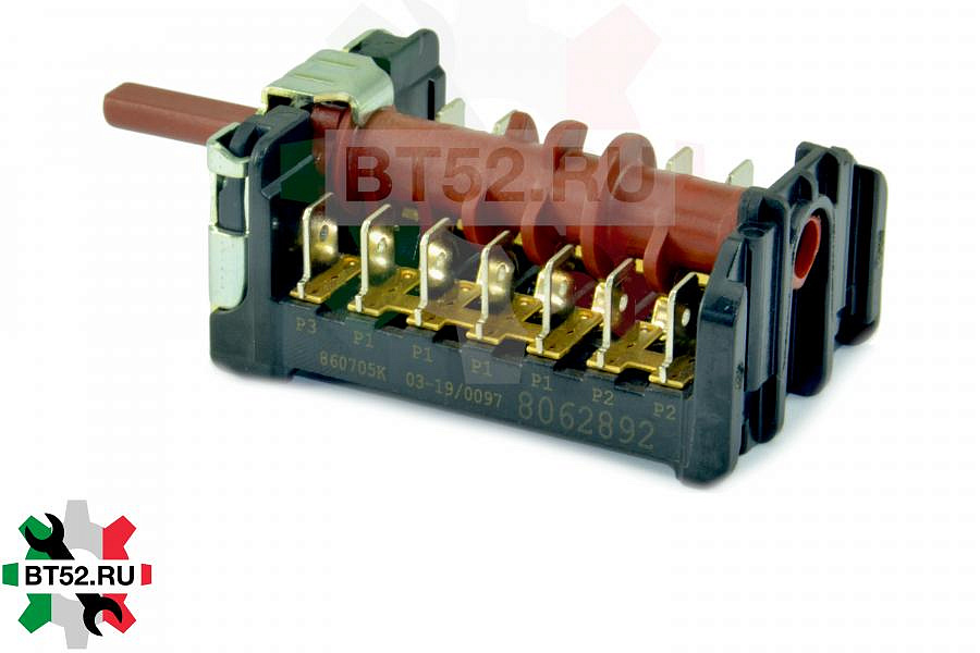 Переключаткль COK307AA(Черный) режимов дух.860705K1,зам.HANSA 8011283,COK306AA 