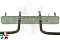 ТЭН духовки 322421 1400w 'Sahterm' (L381*366mm, фланец:151*24mm), зам,480121104179