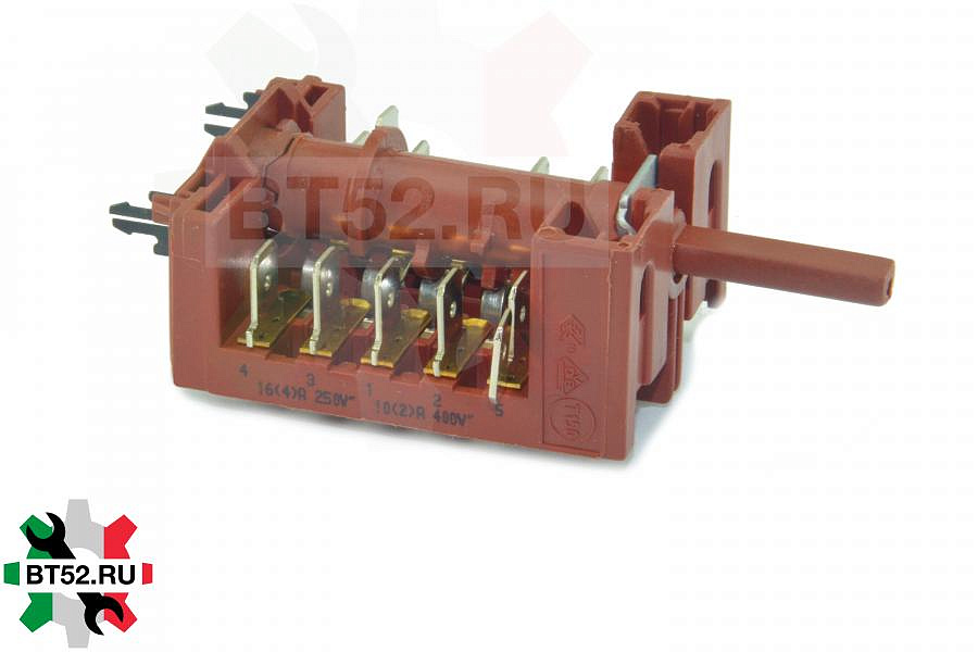 Переключатель COK310UN духовки 820510.(шток-23mm.5-поз.12конт.) 8050044,COK313AA