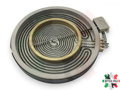 Эл.Конфорка 339918 D230/140mm, 2200/700W стеклокерам, 2-х зонная,зам. C00520733, COK1054UN, COK058UN