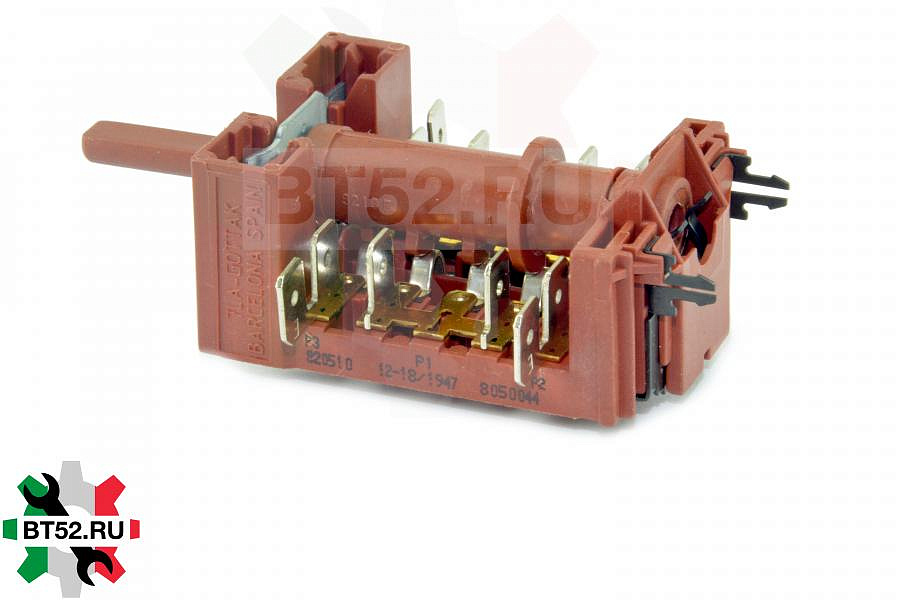 Переключатель COK310UN духовки 820510.(шток-23mm.5-поз.12конт.) 8050044,COK313AA