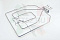 ТЭН дух.COK110BO BACKER 2800W - BOSCH 470845 ( 368*366mm, крепеж-105*26mm )